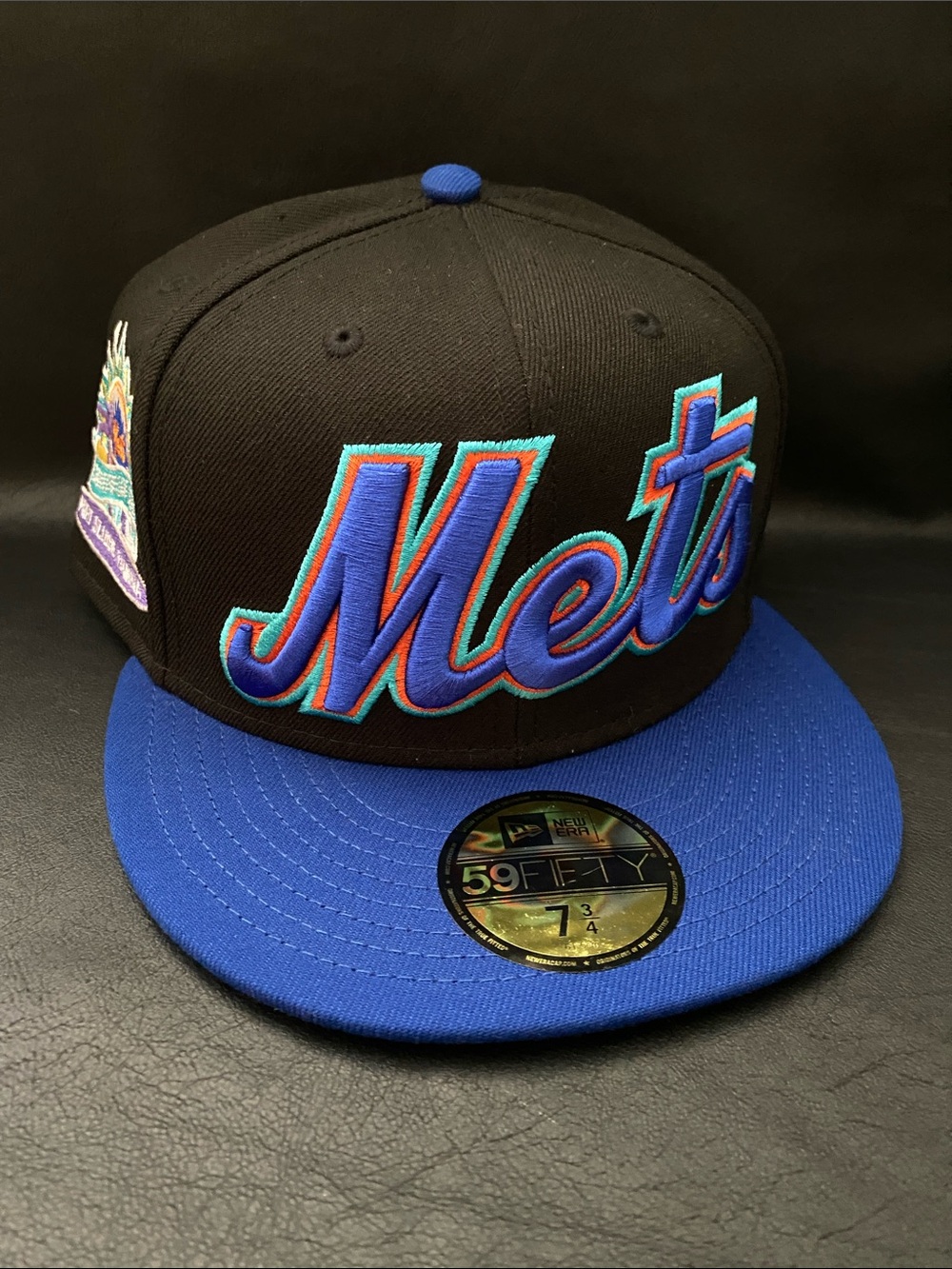 New York Mets New Era Black Retro Spring Training 59FIFTY Fitted Hat